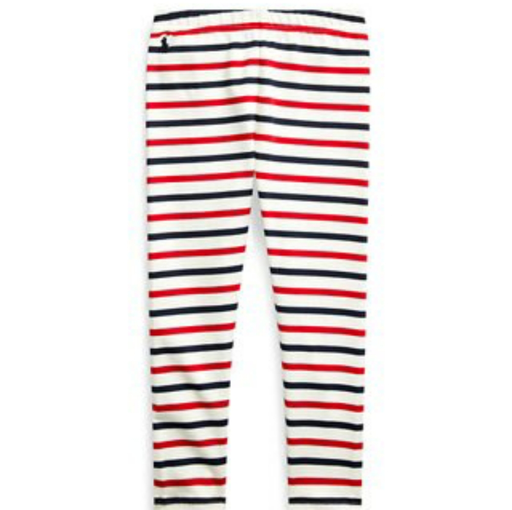 Ralph Lauren Toddler Girls Striped Stretch Legging